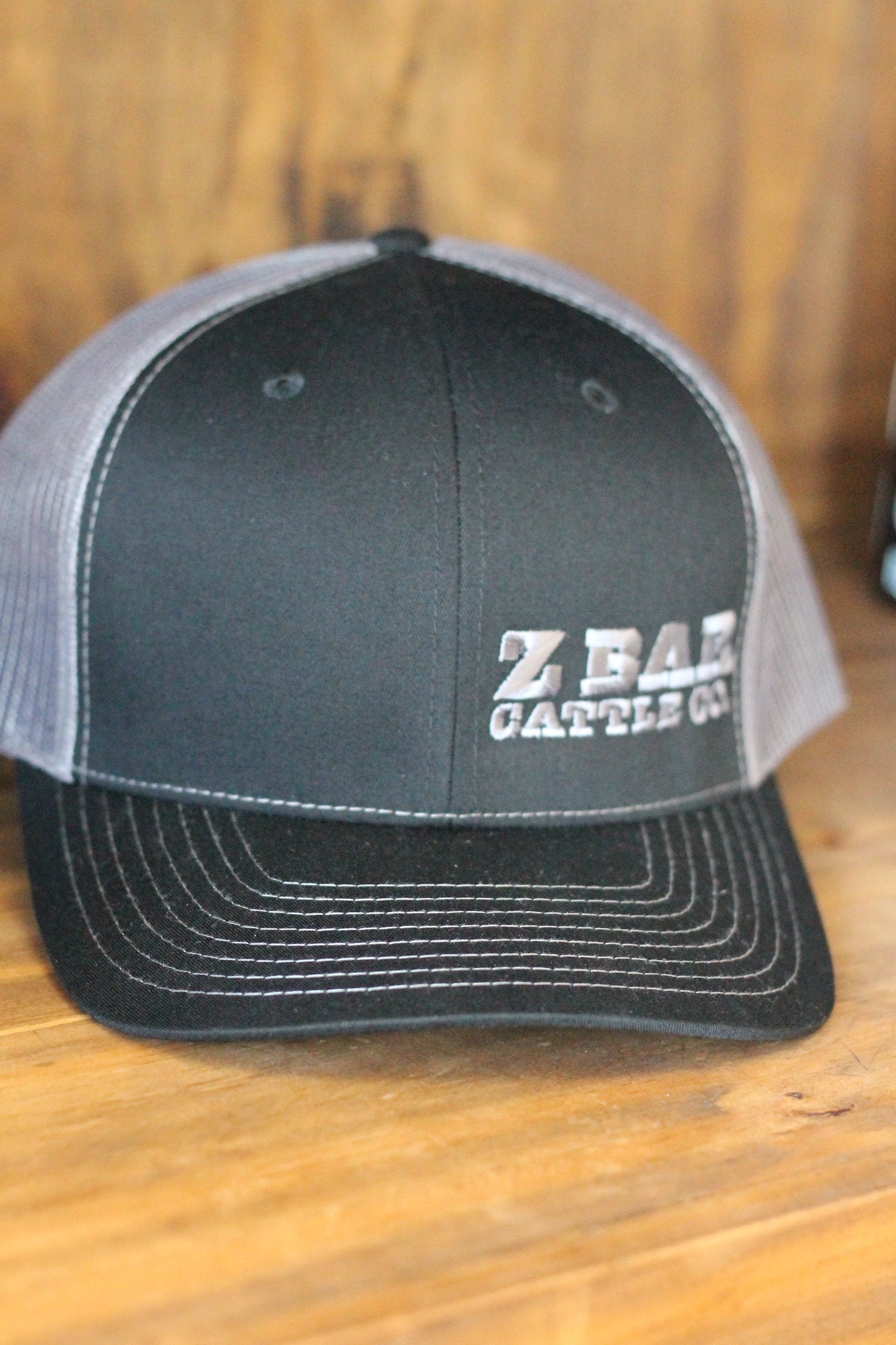 Z Bar Cattle Co Dark Grey/Light Grey Hat