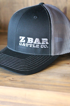 Z Bar Cattle Co Dark Grey/Light Grey Hat